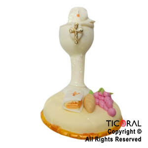 ADORNO MAQUETA CALIZ PORCELANA FRIA x 1